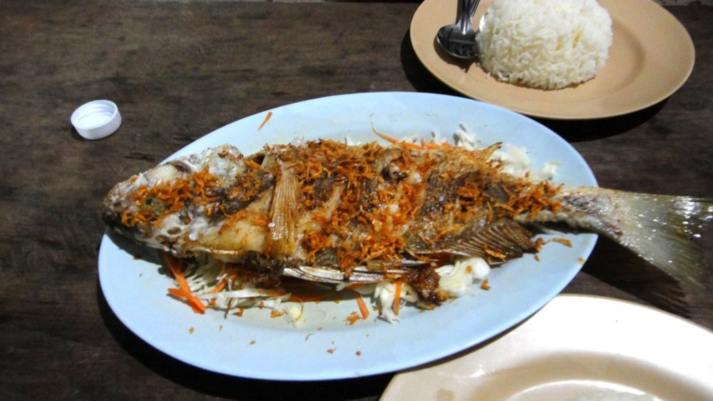 Poisson au Barbecue (avant) - Koh Rok