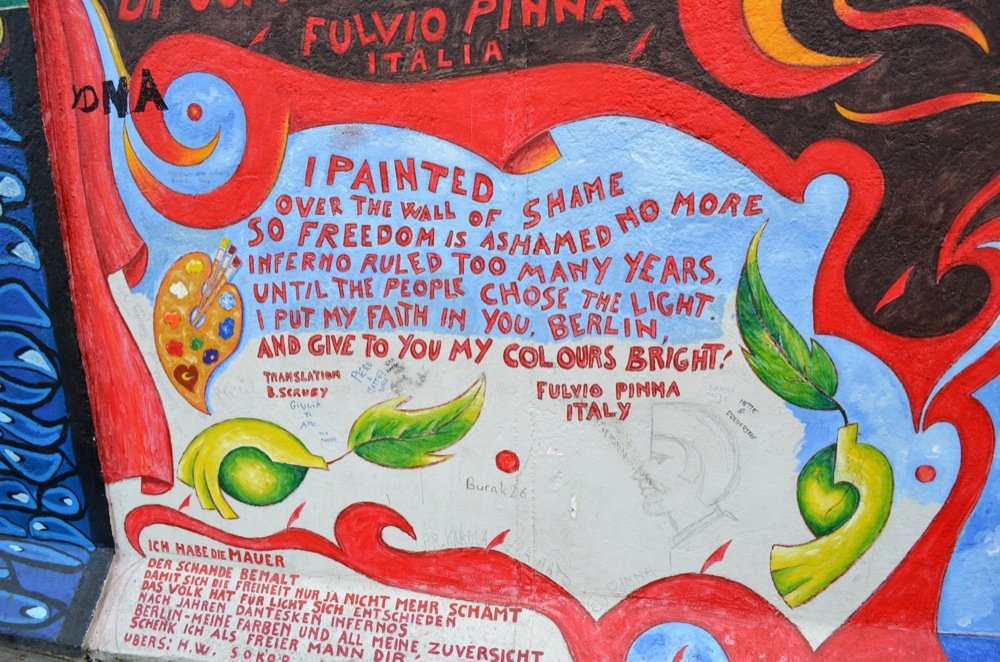 East Side Gallery (mur de Berlin)