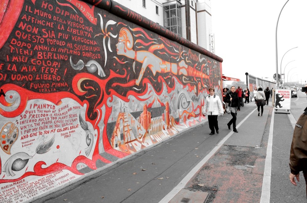 East Side Gallery (mur de Berlin)