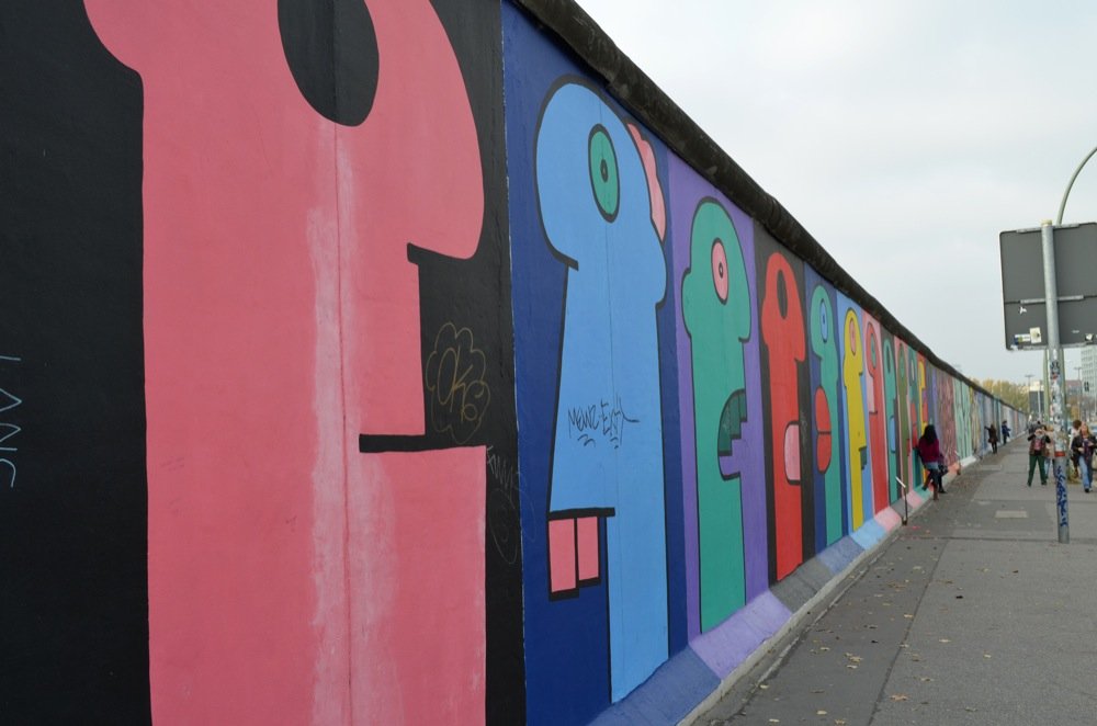 East Side Gallery (mur de Berlin)