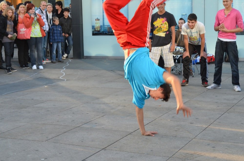 Break dancer